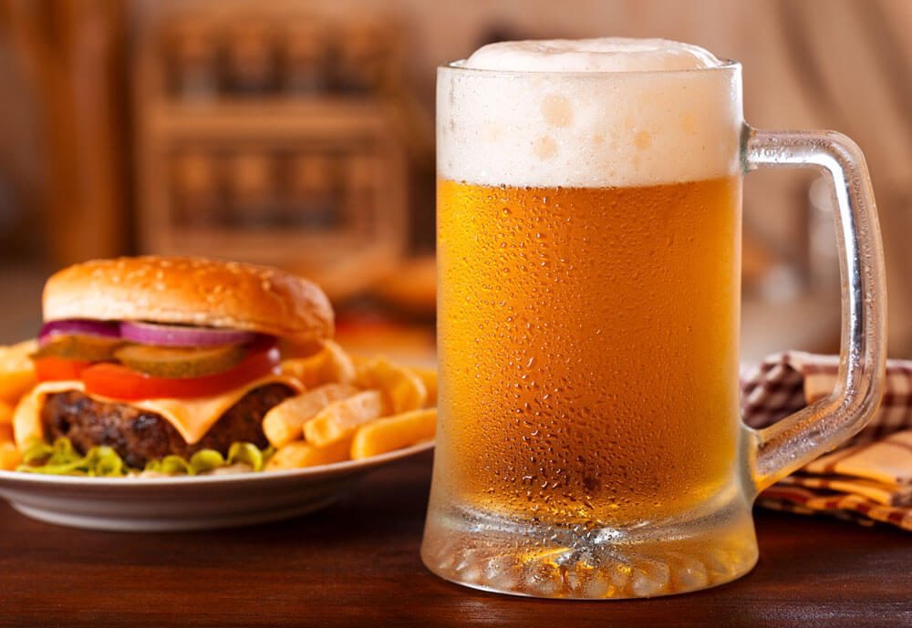 Image result for beer burger