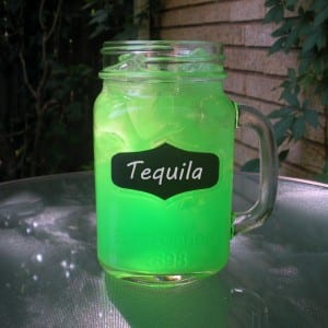 Green Apple Kool Aid Cocktail with Tequila