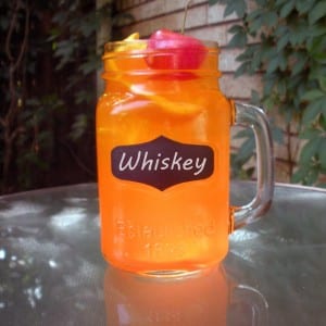 Orange Kool Aid Cocktail with Whiskey