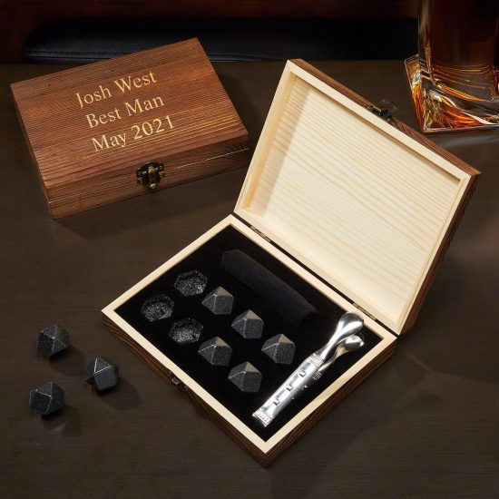 Whisky Ice Cubes for Drinks Drink Stones for chilling Whiskey Pouch for Ice Rocks Tongs for Chilling Stones Whiskey Stones Gift Set in Box with 9 Whiskey Rocks 