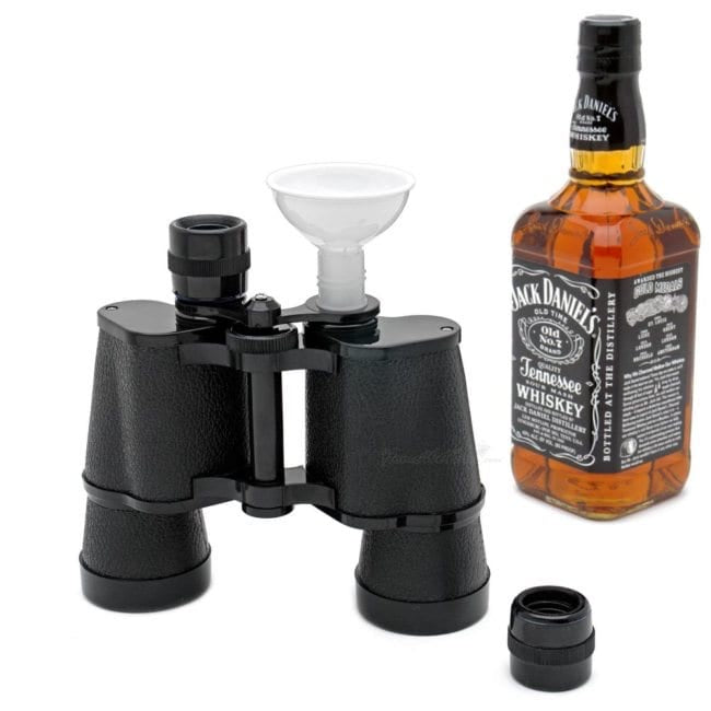 Binoculars Hidden Flask