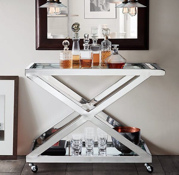 Modern Bar Cart