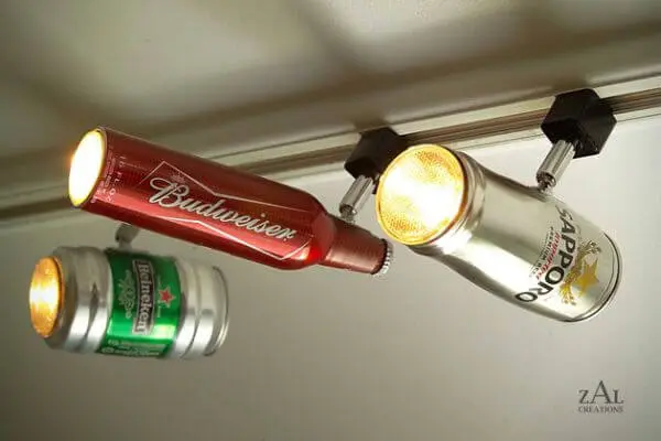 Beer Can Track Lighting