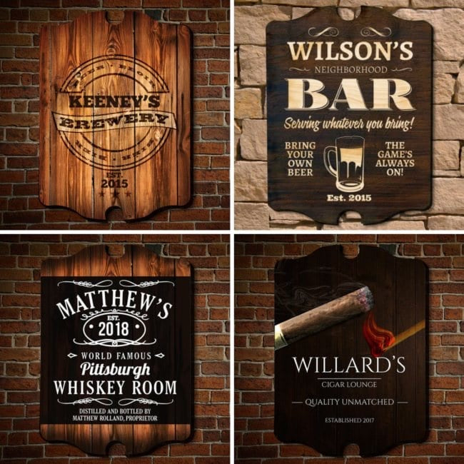 home bar sign ideas 650x650