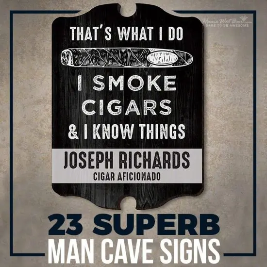 23 Superb Man Cave Signs
