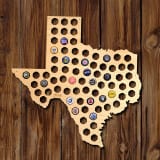 Texas Beer Cap Map