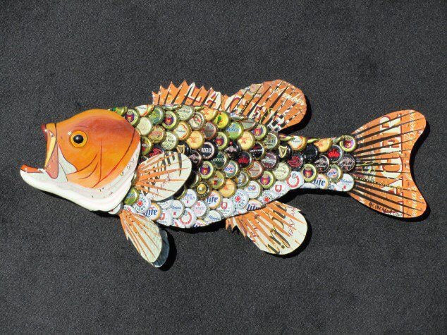 Bottle Cap Fish