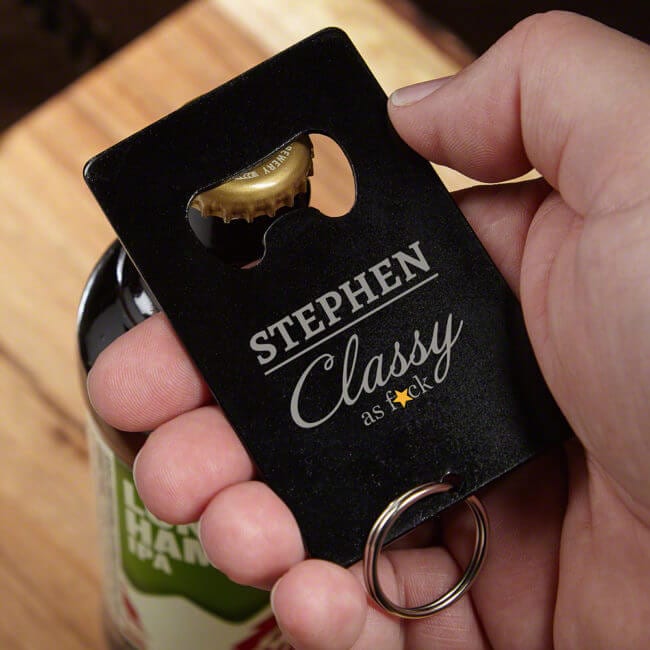 Classy and Funny Bottle Opener