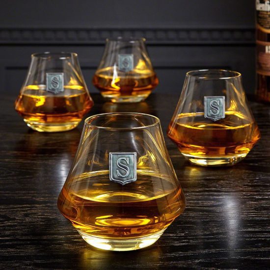 Regal Crested Tasting Whiskey Glass Set