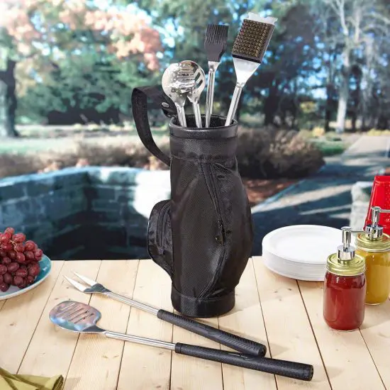 Grill Tool Gift Set for Golfers on Father's Day