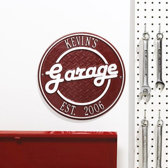 Custom Garage Sign for Men