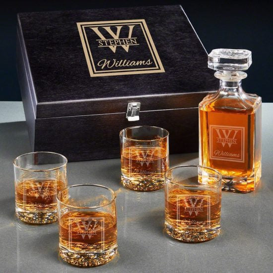 Whiskey Gift Set Father of the Groom Present