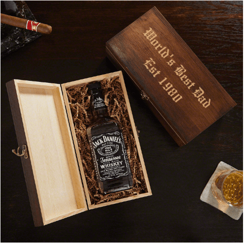 Customizable Liquor Bottle Gift Box