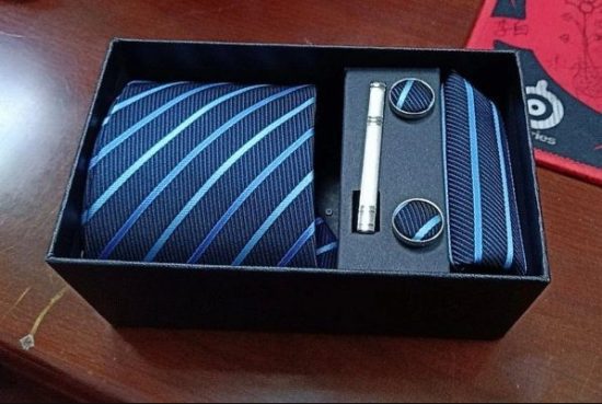 Tie Tie Clip and Cufflink Set