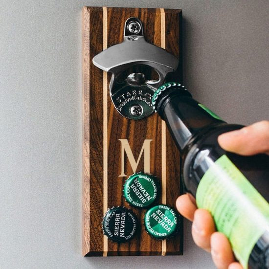 Magnetic Wall-Mounted Bottle Opener