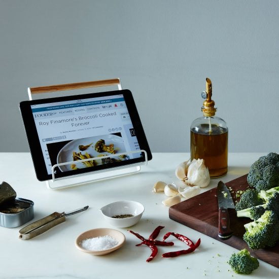 Cookbook & Tablet Stand To Share Family Recipes 