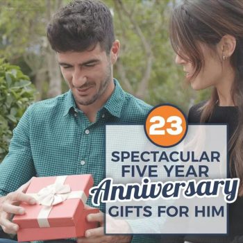 23 Spectacular 5 Year Anniversary Gifts for Him