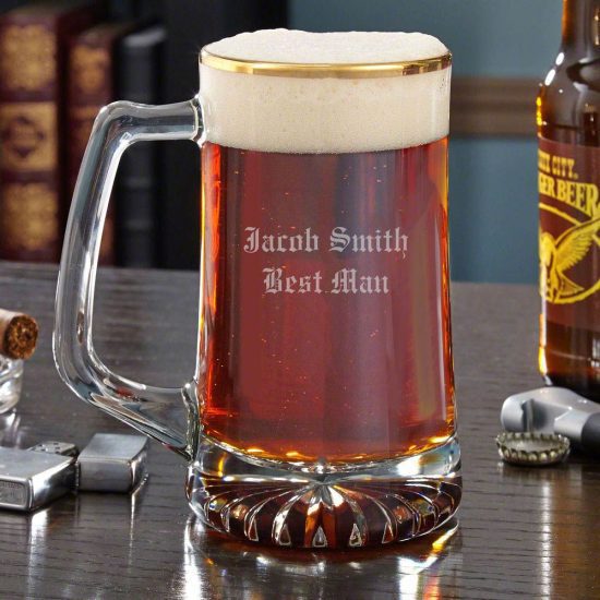 Personalized Beer Mug for Dad