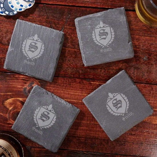 Regal Slate Coasters