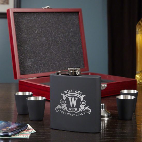 Flask Set Christmas Gift Idea for Men