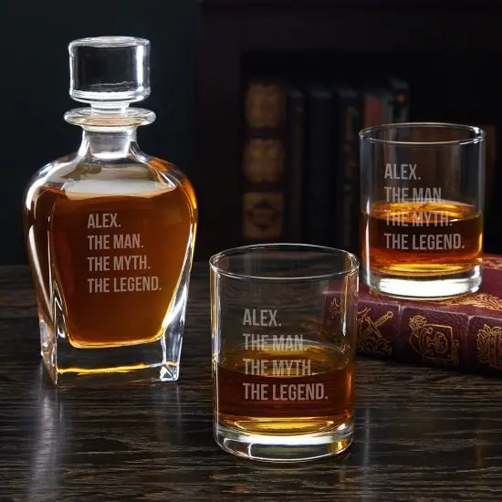Legendary Whiskey Gift Set for Men