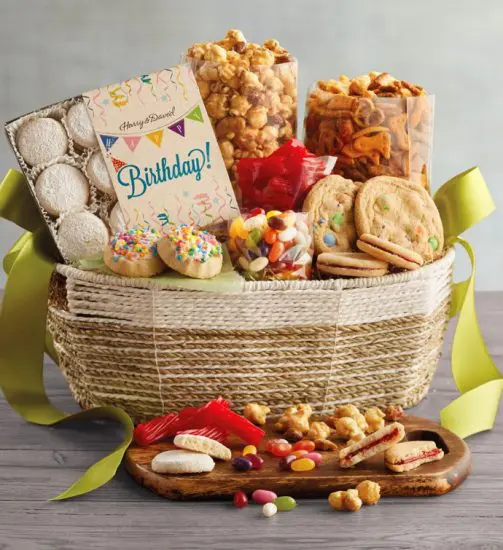 Birthday Snack Gift Basket