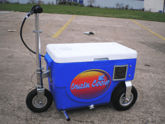 Motorized Cooler Scooter