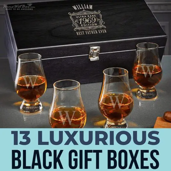 13 Luxurious Black Gift Boxes