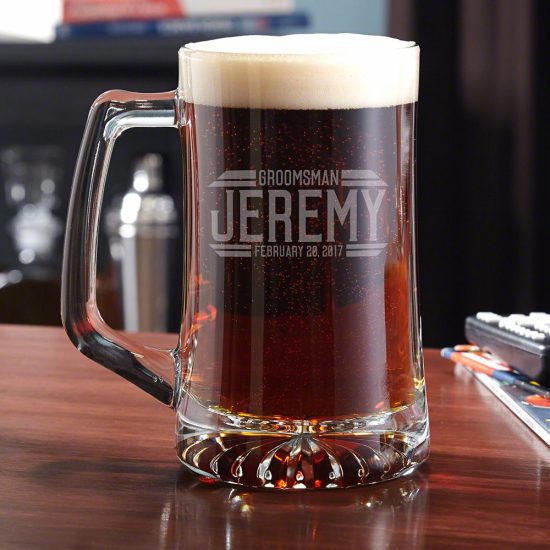 Personalized Beer Mug Makes A Great Brother-in-Law Gift