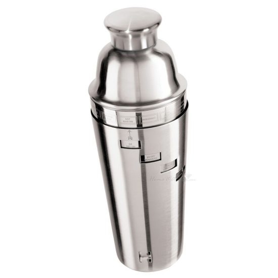 Cocktail Shaker with Recipes