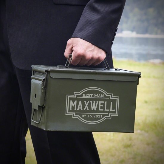 Personalized Military Surplus Ammunition Can