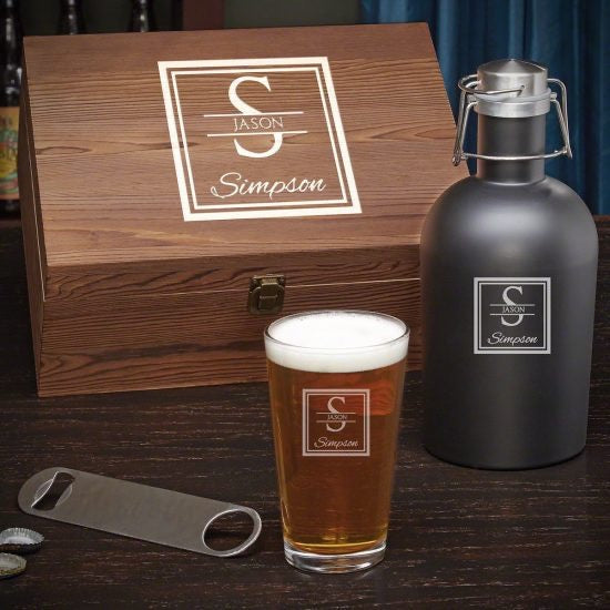 Personalized Beer Lover Gift Set for the Dad Who Loves Beer