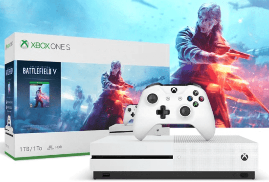 Xbox One S with Battlefield V Gamer Gift