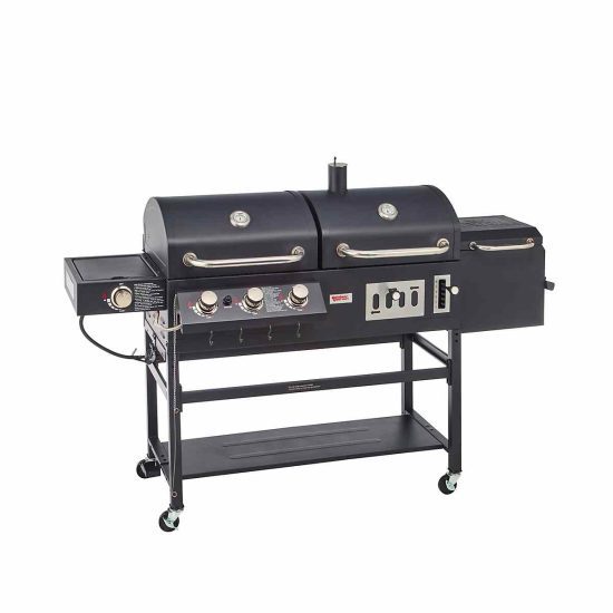 Gas and Charcoal Outdoor Grill