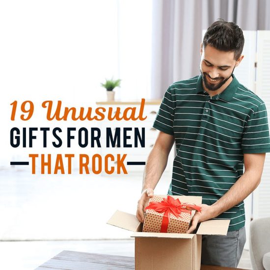 19 Unusual Gifts for Men that Rock
