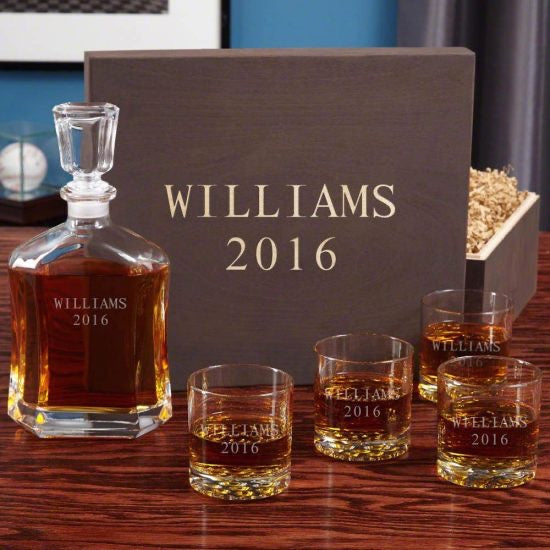 Turn this Whiskey Decanter Set into a Thoughtful Gift for Men