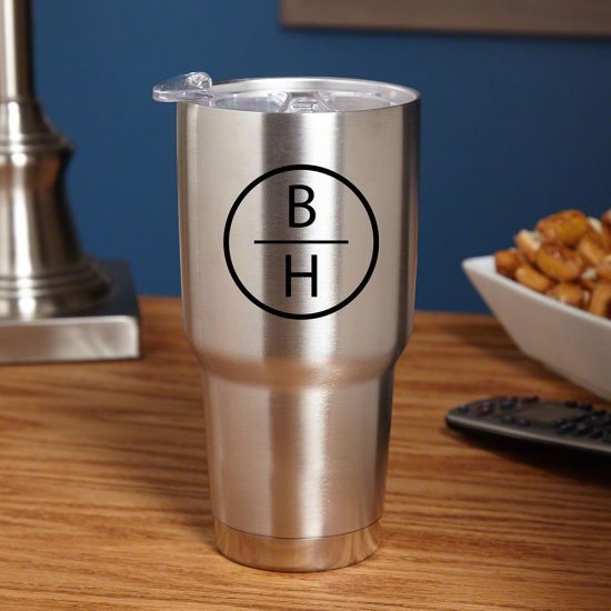 Monogrammed Insulated Tumbler