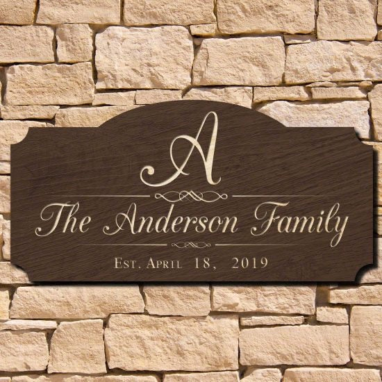 Custom Wooden Sign