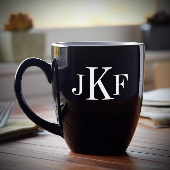 Monogrammed Coffee Mug for Men