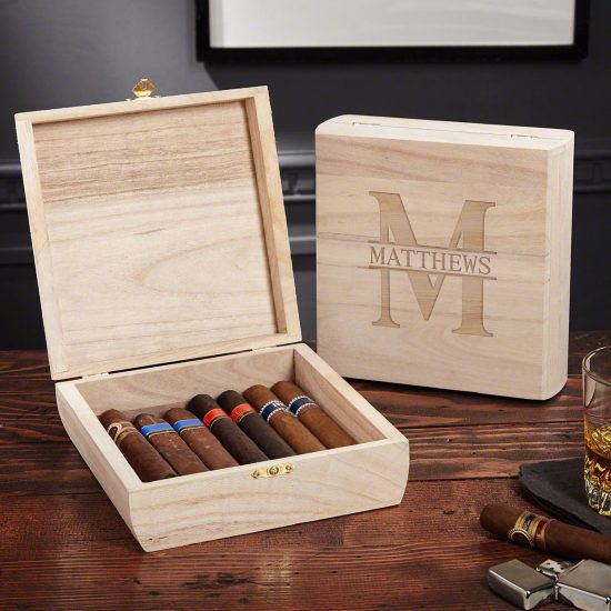 Cigar Gift Box to Cheer on a First Time Fathers Day