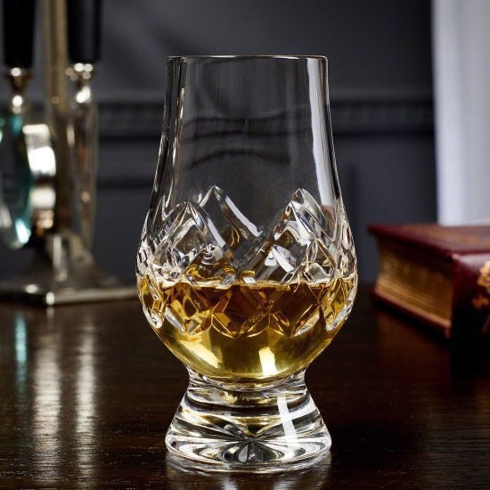 Crystal Cut Glencairn Glass Gift for Guys That Love Scotch