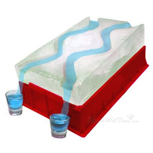 Dual Ice Luge is a College Gift for Guys to Remember