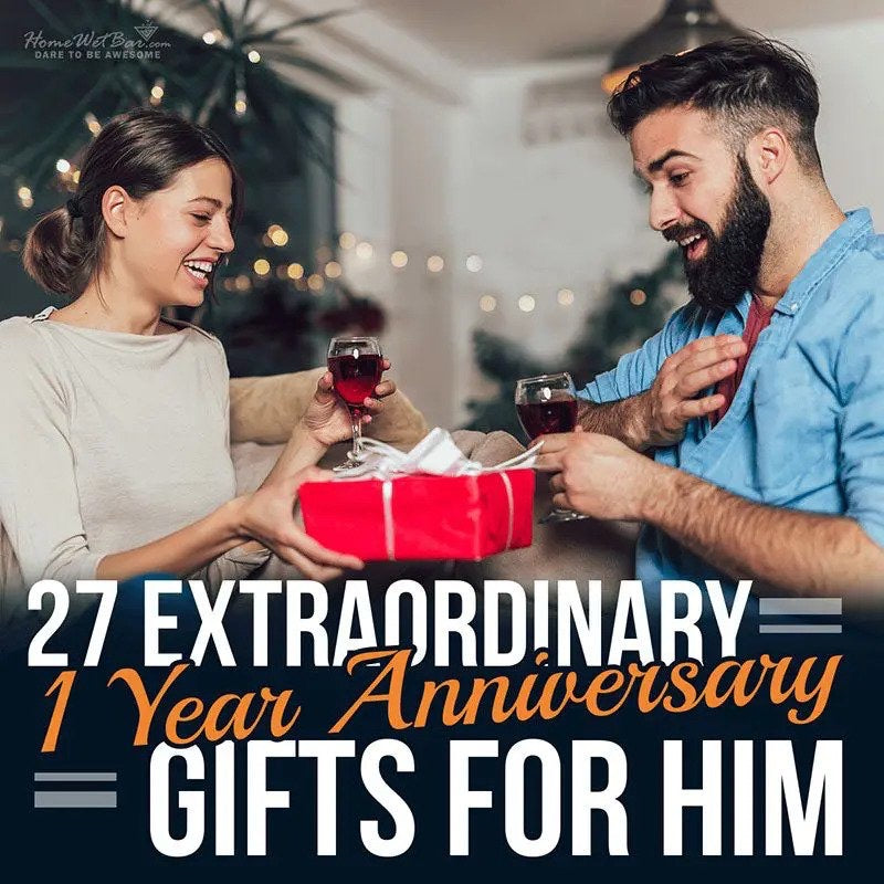 Anniversary Gifts for Boyfriend, 1 Year Anniversary Gift for