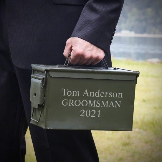 Personalized Ammo Can Gift for Brothers