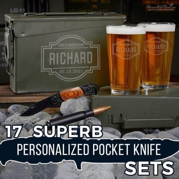 17 Superb Personalized Pocket Knife Sets