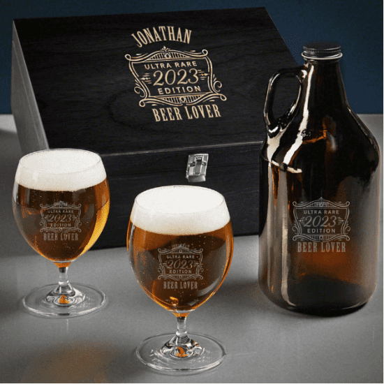 Growler IPA Beer Gift Basket