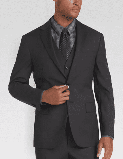Men's Wearhouse Charcoal Suit
