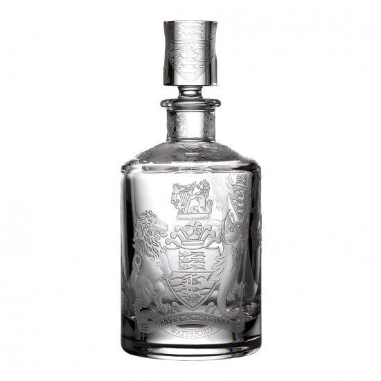 Crystal Decanter with LWaterford Crest