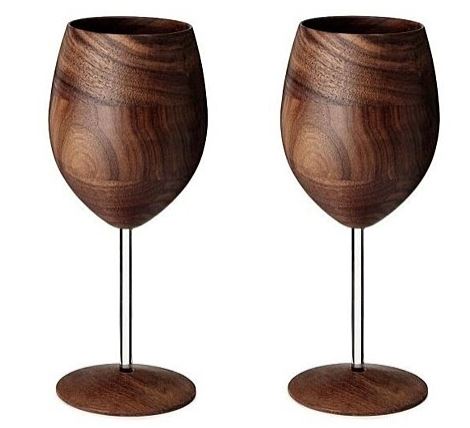 Wooden Wine Glasses