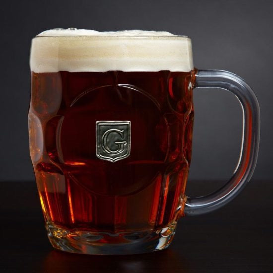 Engraved Crested British Beer Mug